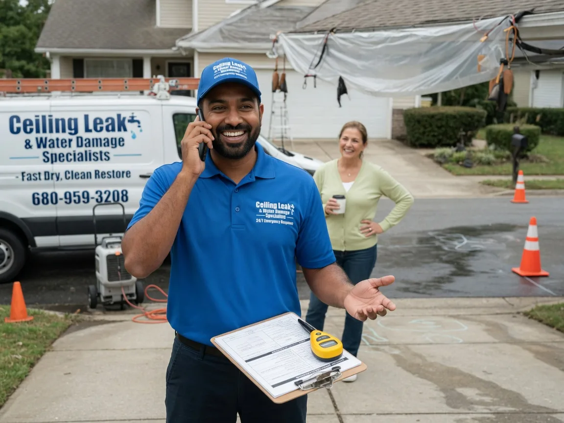 Ceiling Leak Cleanup Bombay, NY FAQs